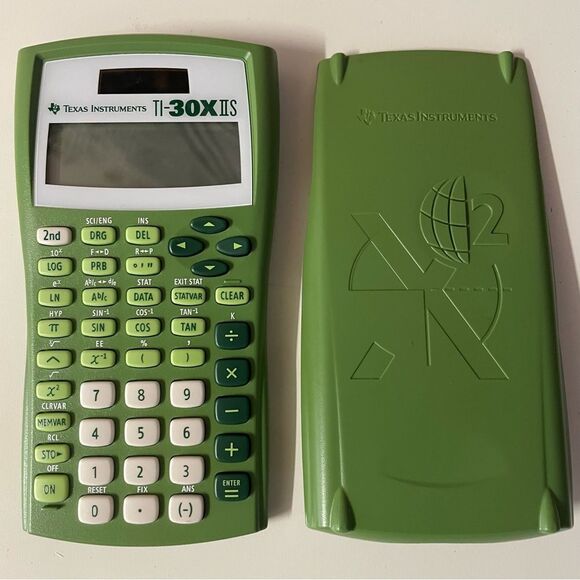 Texas Instruments TI-30XIIS Green Calculator GUC - Picture 5 of 5